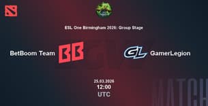 BetBoom Team VS GamerLegion
