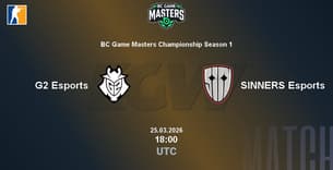G2 Esports VS SINNERS Esports G2 Esports VS SINNERS Esports
