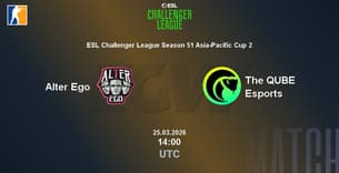 Alter Ego VS The QUBE Esports