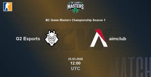 G2 Esports VS aimclub