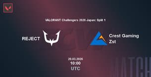 REJECT VS Crest Gaming Zst