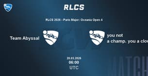 Team Abyssal VS you not a champ. you a clown.