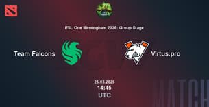Team Falcons VS Virtus.pro