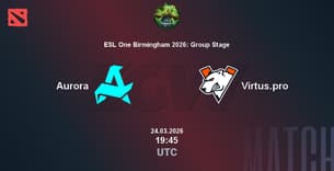 Aurora VS Virtus.pro