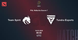 Team Spirit VS Tundra Esports