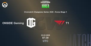 ONSIDE Gaming VS T1 ONSIDE Gaming VS T1