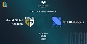 Gen.G Global Academy VS DRX Challengers