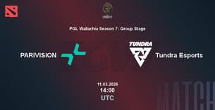 PARIVISION VS Tundra Esports