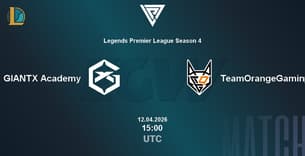 GIANTX Academy VS TeamOrangeGaming GIANTX Academy VS TeamOrangeGaming
