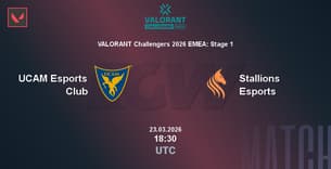 UCAM Esports Club VS Stallions Esports UCAM Esports Club VS Stallions Esports