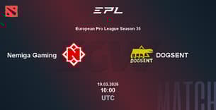 Nemiga Gaming VS DOGSENT