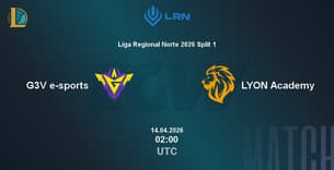 G3V e-sports VS LYON Academy