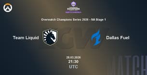 Team Liquid VS Dallas Fuel