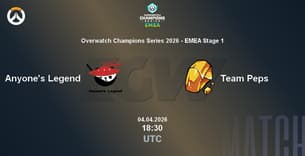 Anyone's Legend VS Team Peps