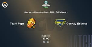 Team Peps VS Geekay Esports