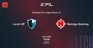 Level UP VS Nemiga Gaming