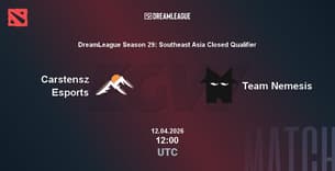 Carstensz Esports VS Team Nemesis Carstensz Esports VS Team Nemesis