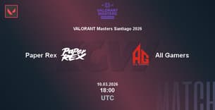 Paper Rex VS All Gamers