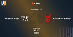 ex-Team PeeP VS 3DMAX Academy ex-Team PeeP VS 3DMAX Academy