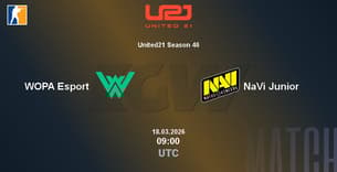 WOPA Esport VS NaVi Junior