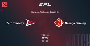 Zero Tenacity VS Nemiga Gaming