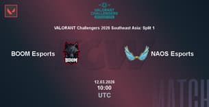 BOOM Esports VS NAOS Esports