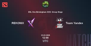 REKONIX VS Team Yandex