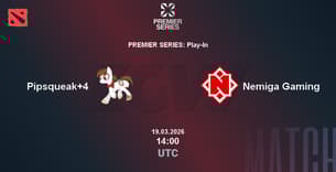 Pipsqueak+4 VS Nemiga Gaming