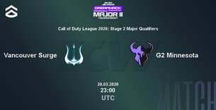 Vancouver Surge VS G2 Minnesota