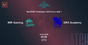 MIR Gaming VS DRX Academy