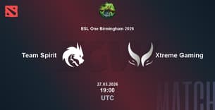 Team Spirit VS Xtreme Gaming Team Spirit VS Xtreme Gaming