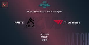 ARETE VS T1 Academy