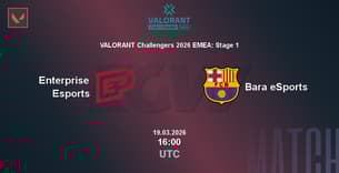Enterprise Esports VS Barça eSports