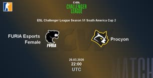 FURIA Esports Female VS Procyon