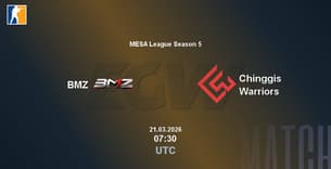 BMZ VS Chinggis Warriors BMZ VS Chinggis Warriors