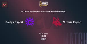 Caldya Esport VS Nuxeria Esport Caldya Esport VS Nuxeria Esport