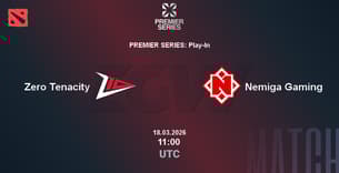 Zero Tenacity VS Nemiga Gaming