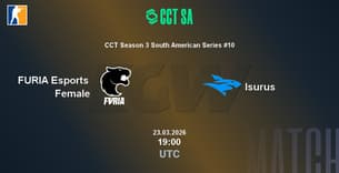 FURIA Esports Female VS Isurus FURIA Esports Female VS Isurus