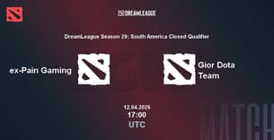 ex-Pain Gaming VS Gior Dota Team