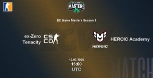 ex-Zero Tenacity VS HEROIC Academy