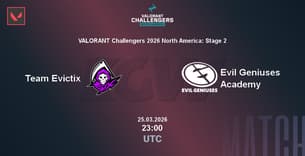Team Evictix VS Evil Geniuses Academy