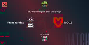 Team Yandex VS MOUZ