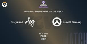 Disguised VS LuneX Gaming