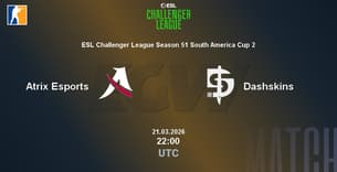 Atrix Esports VS Dashskins Atrix Esports VS Dashskins