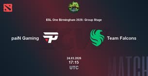 paiN Gaming VS Team Falcons