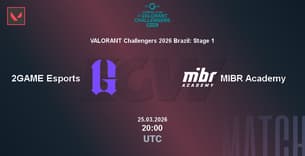 2GAME Esports VS MIBR Academy