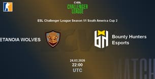 METANOIA WOLVES VS Bounty Hunters Esports