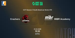 Crashers VS MIBR Academy Crashers VS MIBR Academy