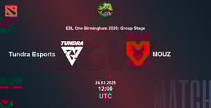 Tundra Esports VS MOUZ