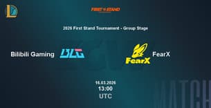 Bilibili Gaming VS FearX